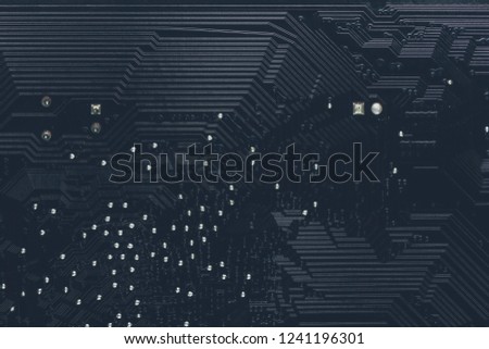 abstract background from the back of the motherboard