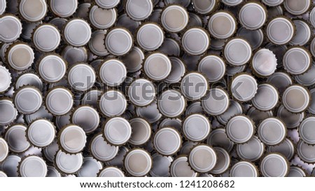 metal glass bottle caps