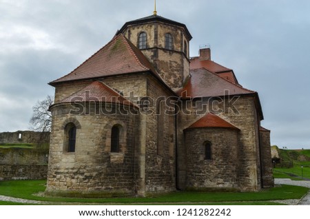 church within the walls of the citadel querfurt