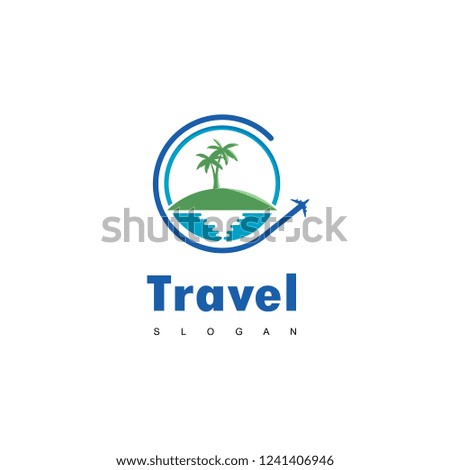 Travel Logo Design Vector
