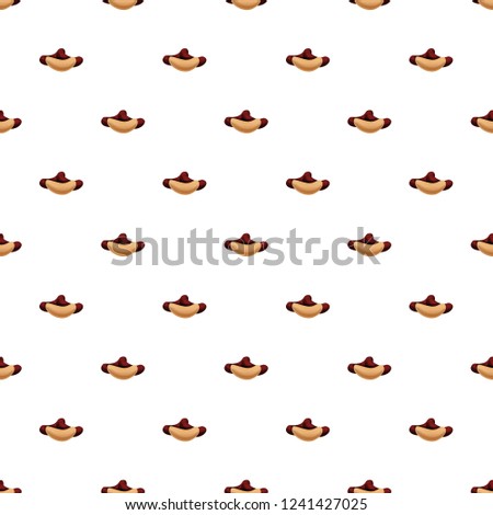 Fresh pine nut pattern seamless vector repeat for any web design