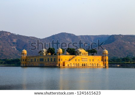 Jal Mahal (meaning "Water Palace") is a palace in the middle of the Man Sagar Lake in Jaipur city, the capital of the state of Rajasthan, India.