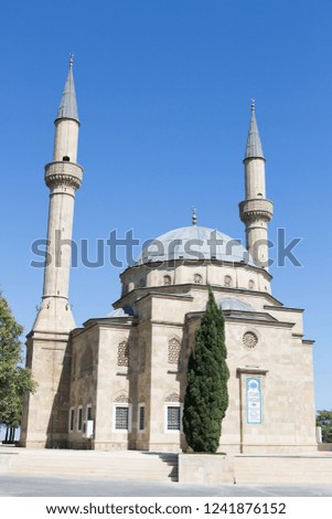 Mosque and blue sky
