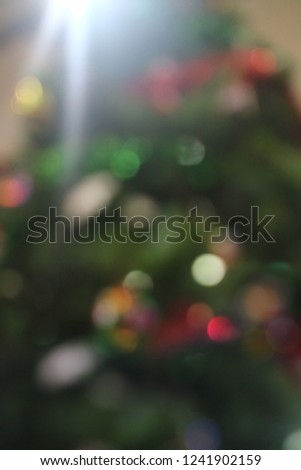  Light Bokeh Christmas Decoration                        