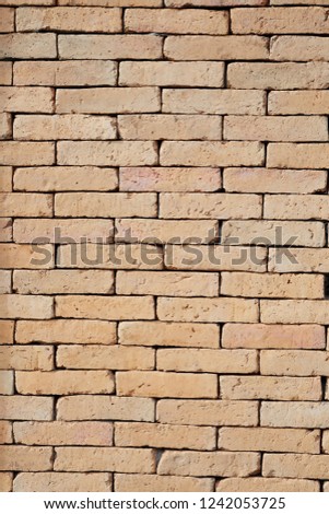 Brick wall texture background.Empty to enter text.