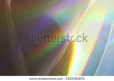 Aurora lights of abstract background and textured rainbow colors in selective focus.