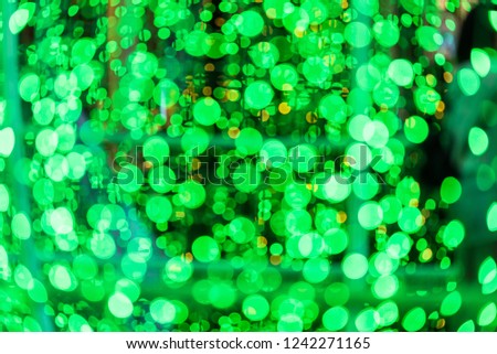 bokeh light pictures, light in christmas and new year event