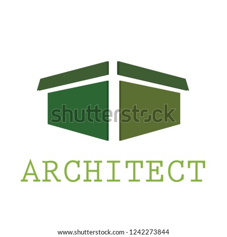 Abstract architect icon