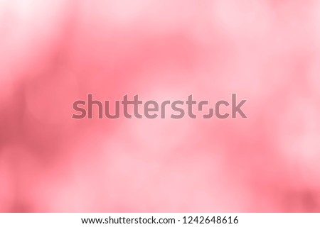 Pink background with bokeh blurred soft and light