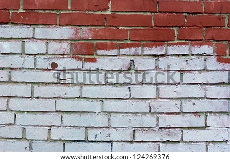 the beautiful brick wall in style grange