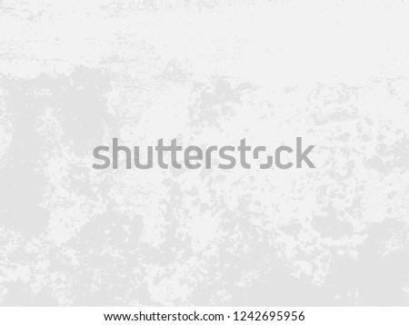 Abstract distress floor, white and gray background, stucco grunge, cement or concrete wall textured. Vector illustration design with copy space.