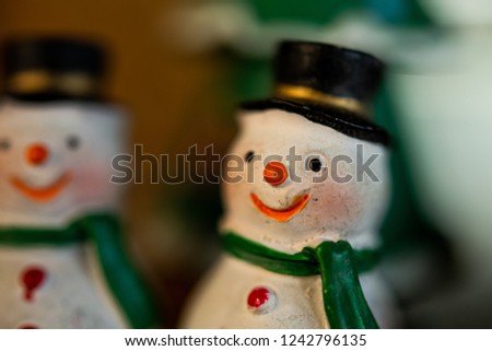 Holiday Background with Christmas tree,set gift ,santa,snowman