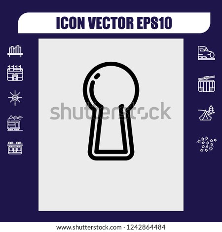 lockpad icon vector
