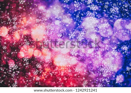 Holiday Winter background for Merry Christmas and Happy New Year.
