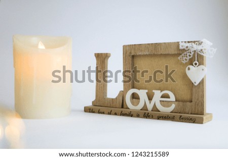 Valentine's Day, love photo frame, wooden photo frame, family frame, mockup, romantic photo frame