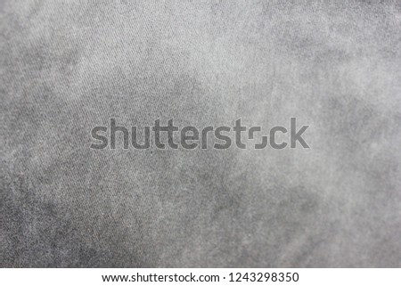 Dark Grey Texture Background of  Seamless Empty Fabric, Close Up Top View. Blank Gray Jean Fabric Backdrop, Empty Simple Grungy Canvas. Fashion Fabric Detail of Empty Grey Color Shirt Wallpaper