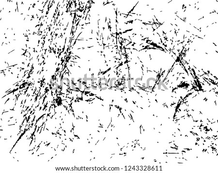 Grunge abstract black background on white backdrop. Two colors. Rectangular horizontal medium rough noise design
