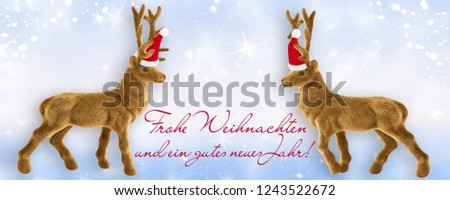 Fröhliche Weihnachten   Merry Christmas and Happy New Year
