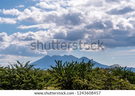 View of Guatemalan mountain