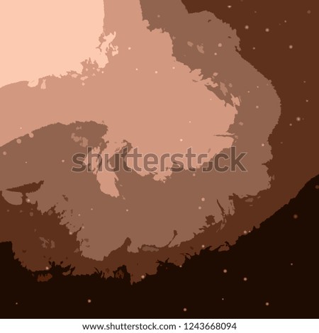 Brown texture. Abstract colored background. Modern texture. Creative and artistic wallpaper. Art wall with brush design. Urban grunge.