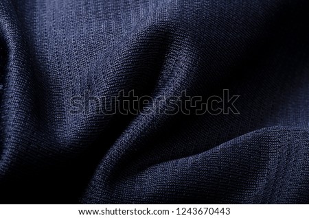 fabric texture background dark blue