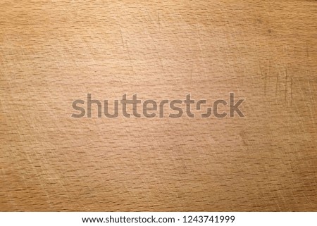 Old grunge wooden cutting kitchen desk board. Wood texture background.