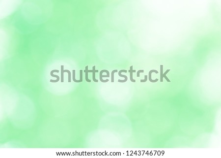 Green bokeh texture background