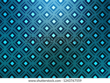 Light BLUE vector template with sticks, squares. Colorful illustration with lines, cubes on abstract template. Smart design for your business advert.