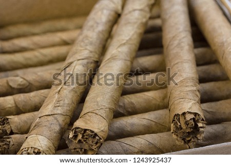 box of little cigars