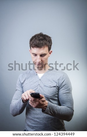 An image of man talking by phone