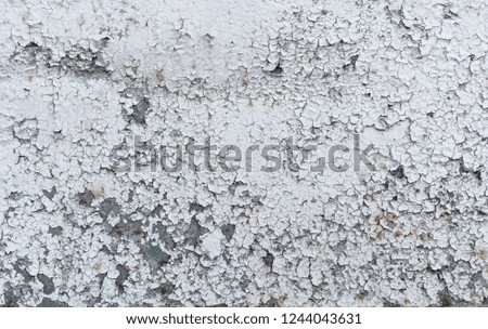 White rough surface with many cracks