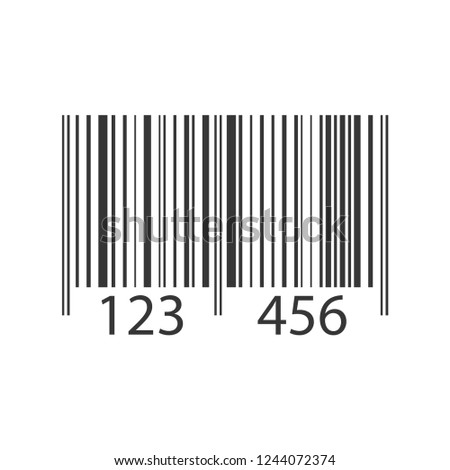 Concept barcode information. Strip code data. Price and identification of product for inventory