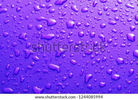 surface with drops 