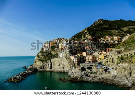 coast of italy, photo digital picture