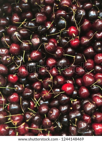 cherries for food textures