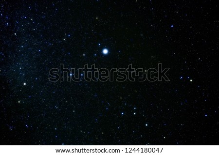 Beautiful Vega in the constellation Lyra Royalty-Free Stock Photo #1244180047
