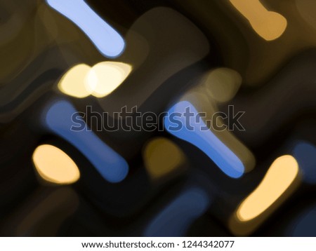 Abstract bokeh lights christmas blurred beautiful shiny.black backdrop.Night light.