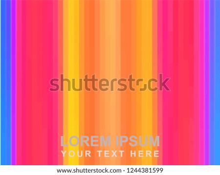 colorful parallel lines pattern | abstract vibrant geometric striped background | trendy illustration for template theme backdrop garment or presentation concept design

