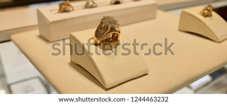 Gold Jewelry Rings and Bracelets
