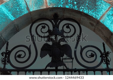 abstract background, detail, caceres , july 2018.