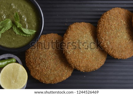 Delicious indain kebabs food photography concept