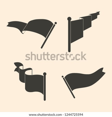 Set of gray flag vectors