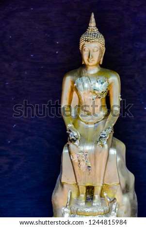 buddha statue in thailand, digital photo picture as a background