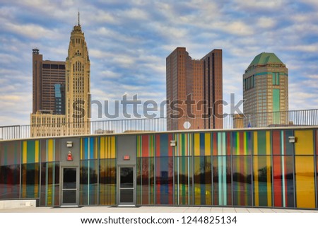 The Veterans Memorial Museum is a new addition to the Columbus, Ohio skyline