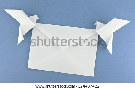 pigeons and envelope 1