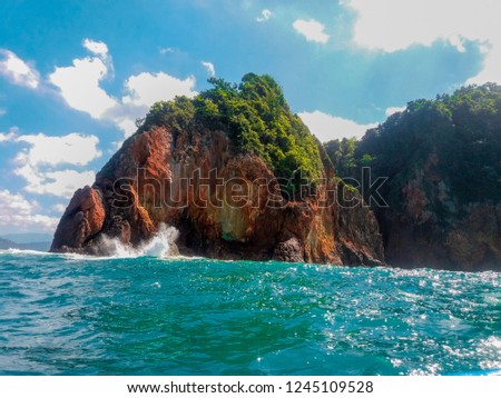 sea and island wallpaper 