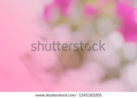 Abstract background, which is a natural pink bokeh for graphic design.The concept of love in the festivals.
