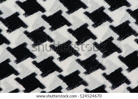 Cotton fabric with pattern texture background.