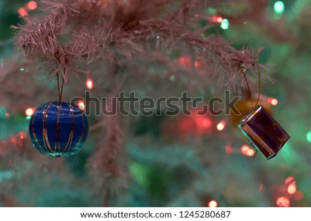 Gift Box Christmas on Christmas Tree