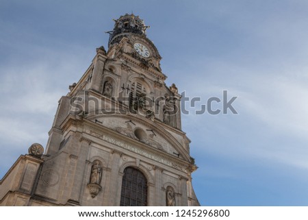 church cathedral in nantes - France